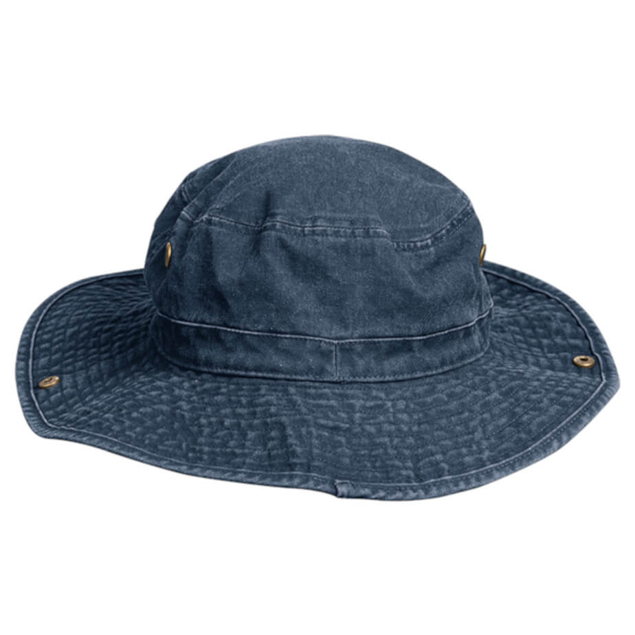 Washed Cotton Outdoor Hat Navy